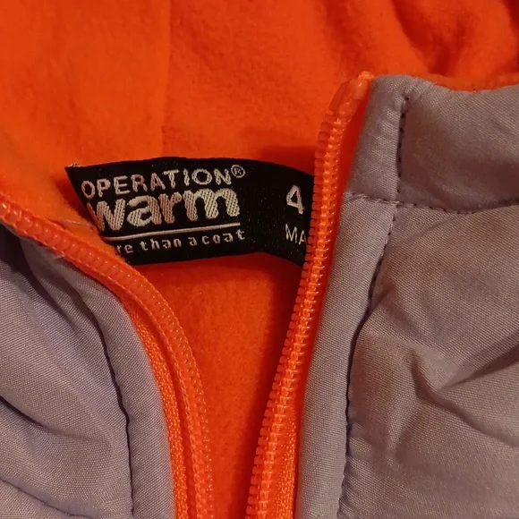 Operation Warm Coat Girls 4T NIP - Picture 3 of 4